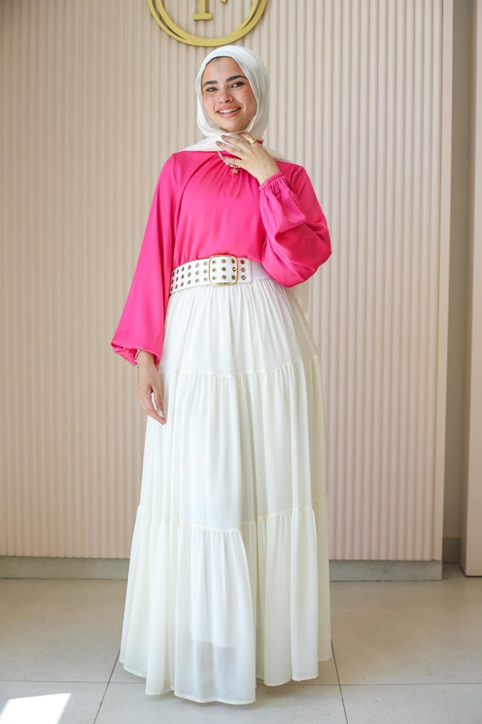 Fuchsia Rama Blouse