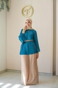 Tan Aura Chiffon Pants 