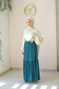 Avocado Ruched Skirt 