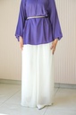 Ivory Aura Chiffon Pants