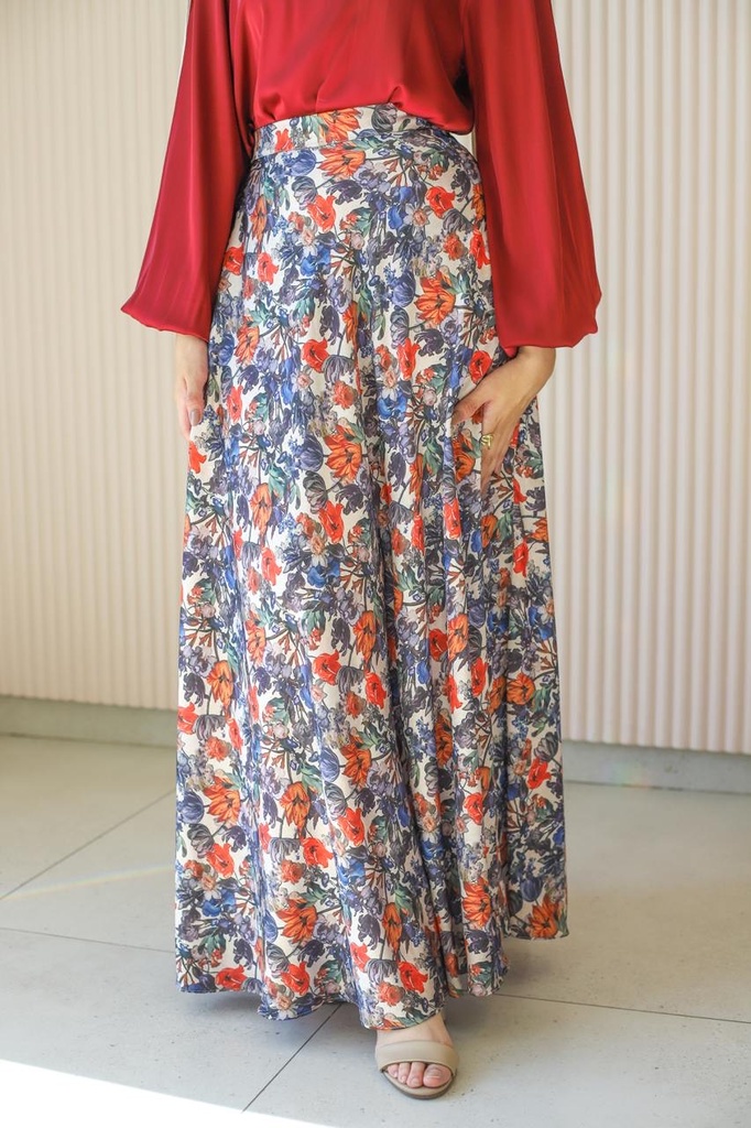 Maria Satin Skirt