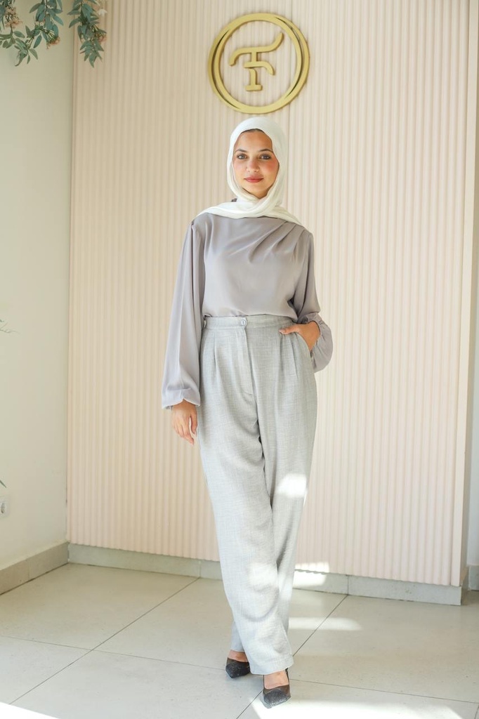 Smoke Solana Blouse