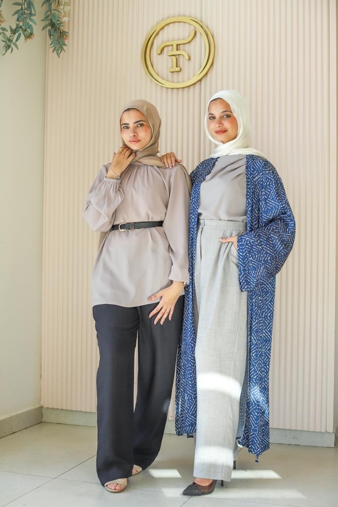 Smoke Solana Blouse