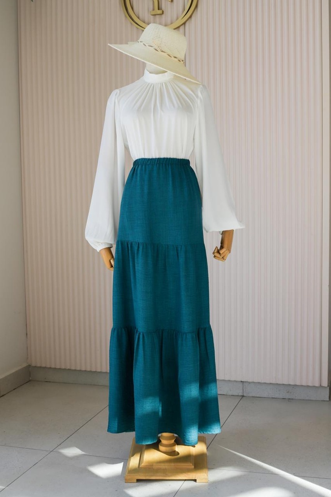 Teal Sedra Skirt