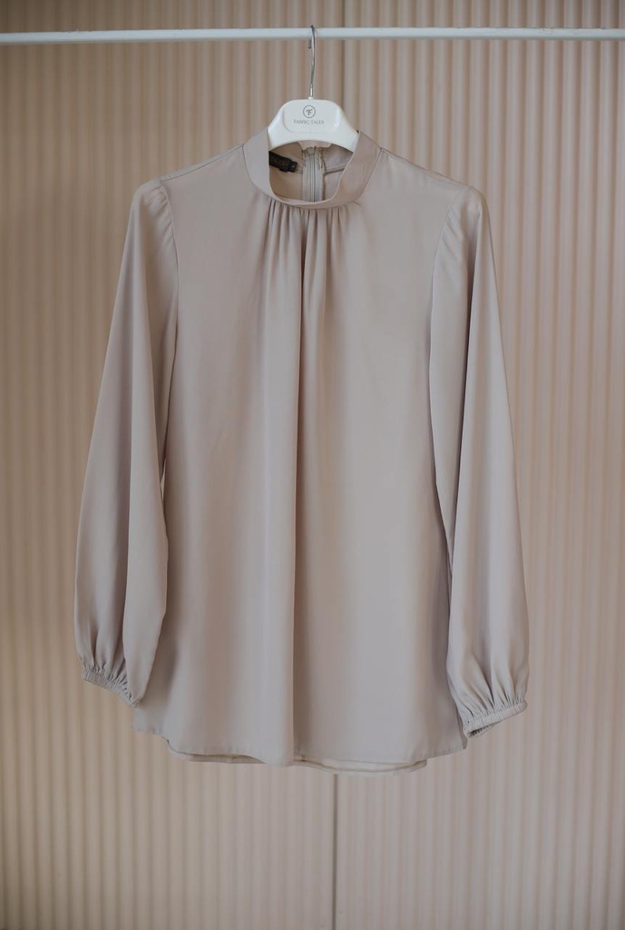 Tan Cathy Blouse
