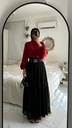 Rama Maroon Blouse