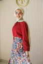 Rama Maroon Blouse