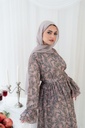Smoke chiffon veil