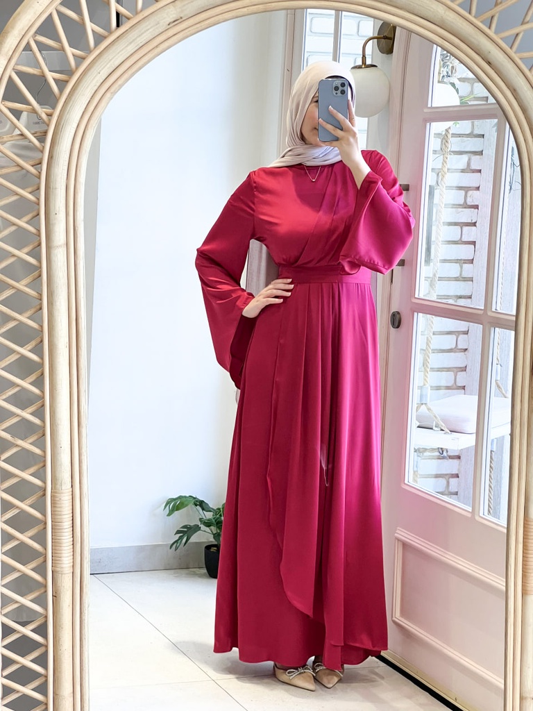 Raspberry Rasario Dress