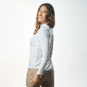 Double Layer Long Sleeves Undershirt-White