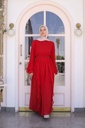 Maroon Belle Dress