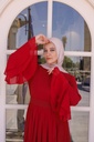 Maroon Belle Dress