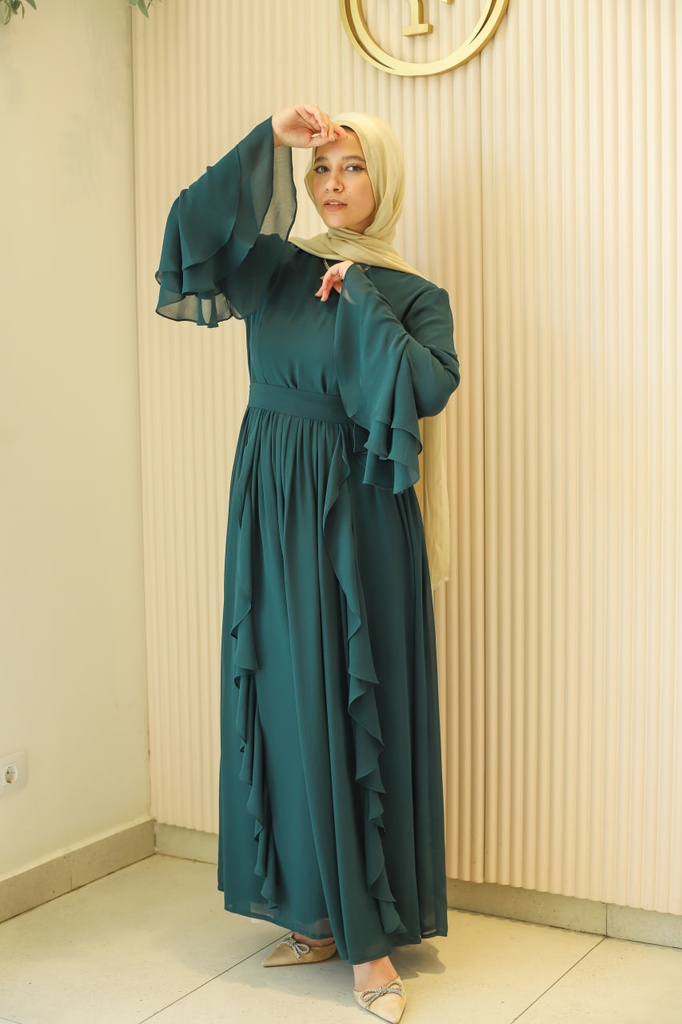 Teal Belle Dress