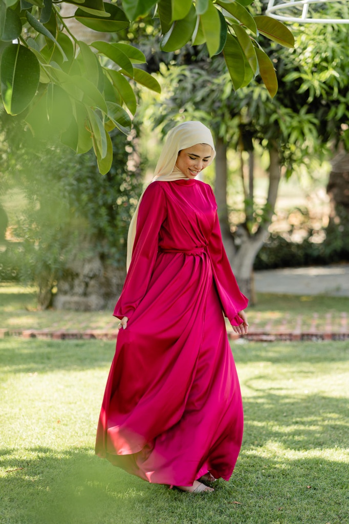 Raspberry Rasario Dress