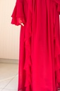 Maroon Belle Dress