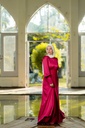 Raspberry Isadora Dress