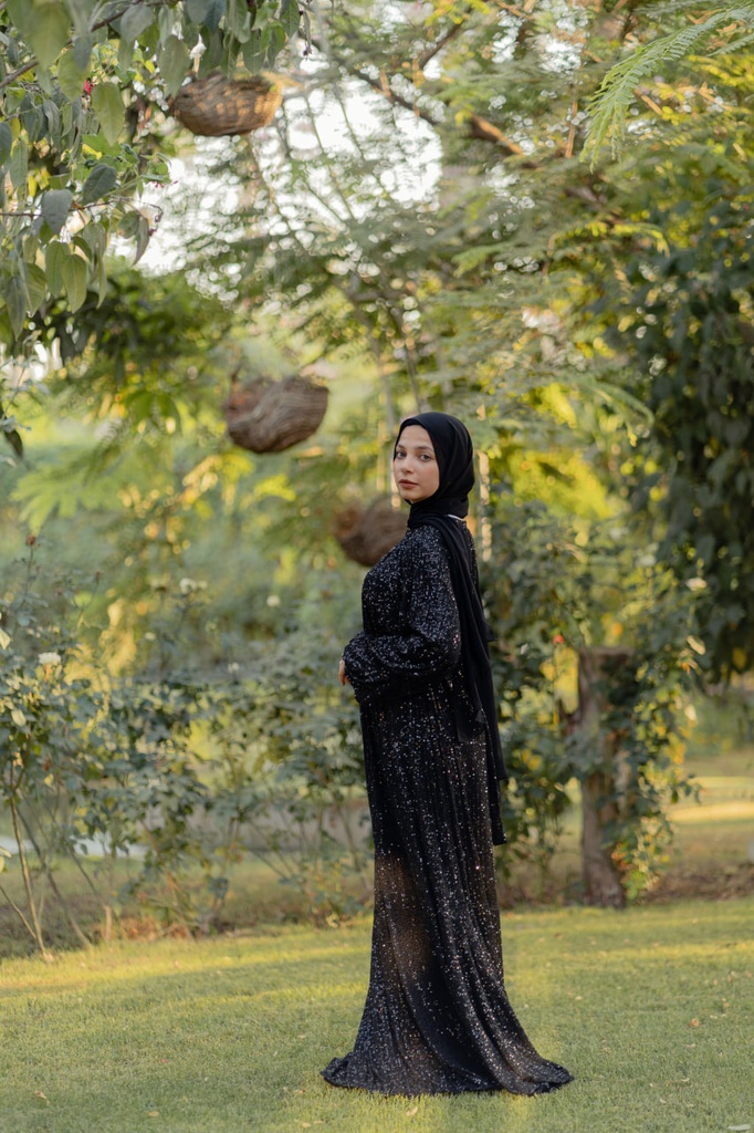 Black Bling Bling Dress