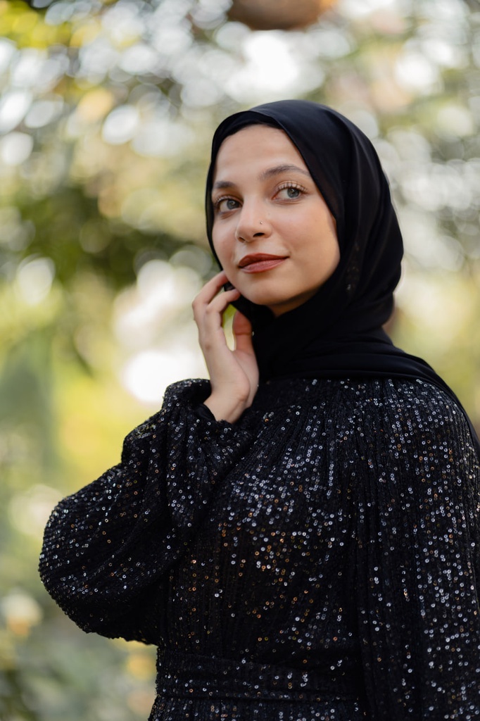 Black Bling Bling Dress