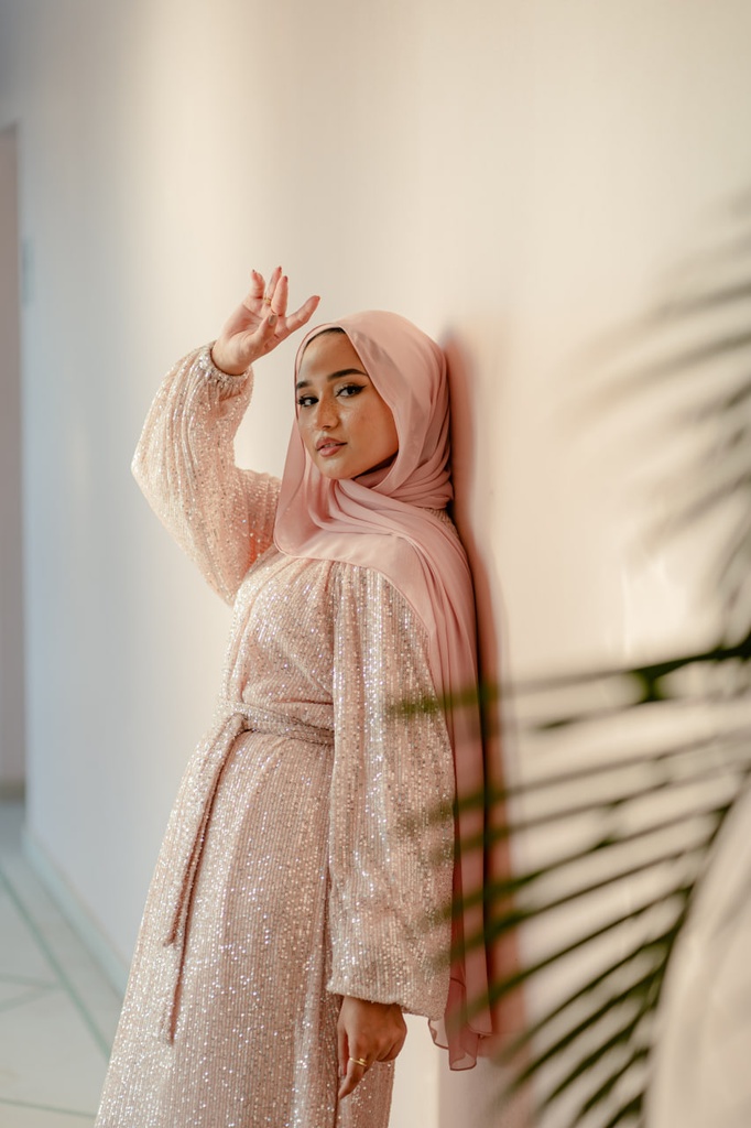 Blush Bling Bling Dress