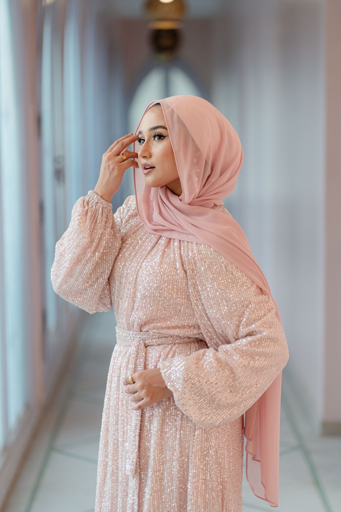 Blush Bling Bling Dress