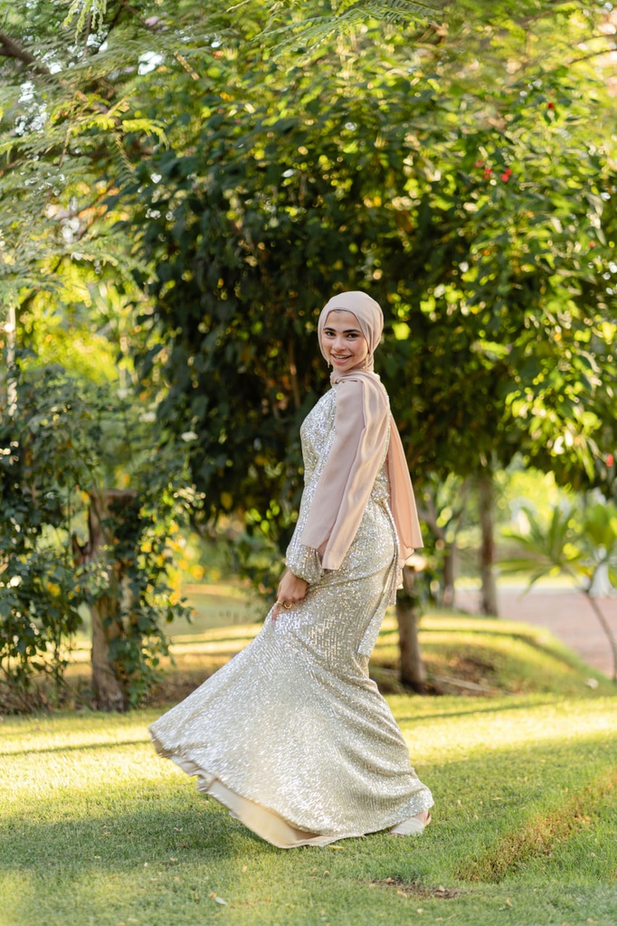 Champagne Bling Bling Dress
