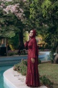 Maroon Bling Bling Dress