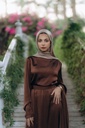 Chocolate Perla Dress