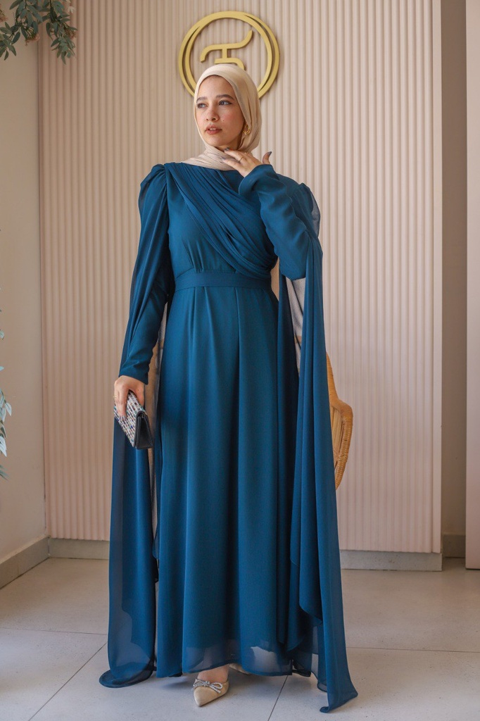 Teal Serenity Dress