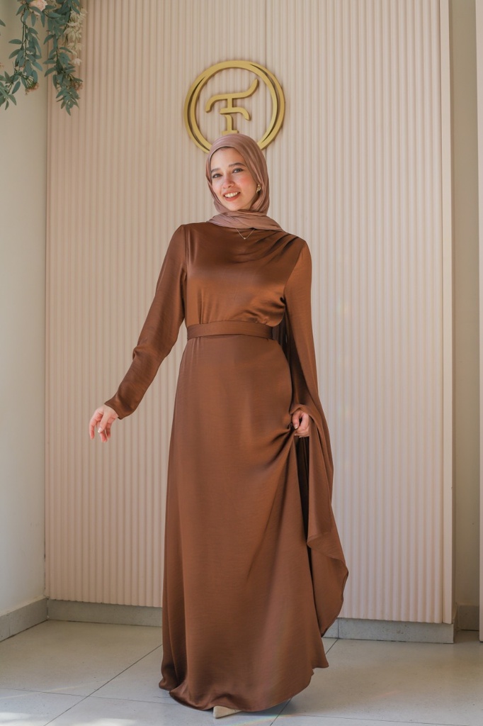 Chocolate Perla Dress