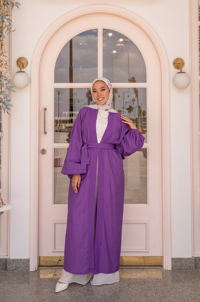 Purple Bell Kimono