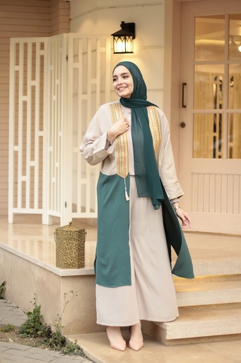 Avocado Chiffon Veil