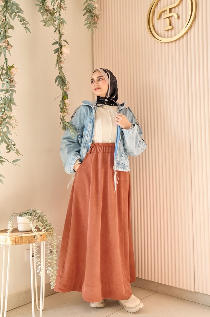 Pumpkin Evilen Skirt