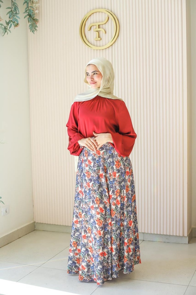 Maria Satin Skirt