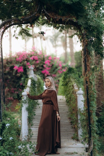 Chocolate Perla Dress