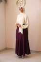 Eggplant Audrey Skirt