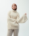 Beige Cozy Puff