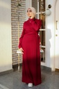 Oxblood Sadeel Dress 