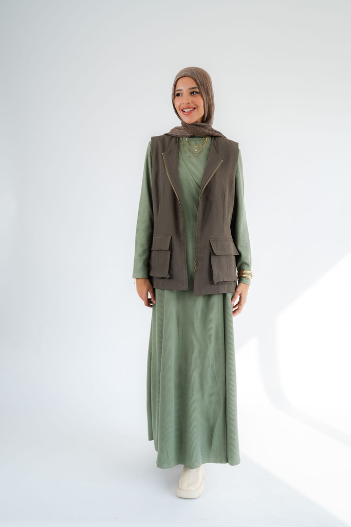 Sage Sadeel Dress