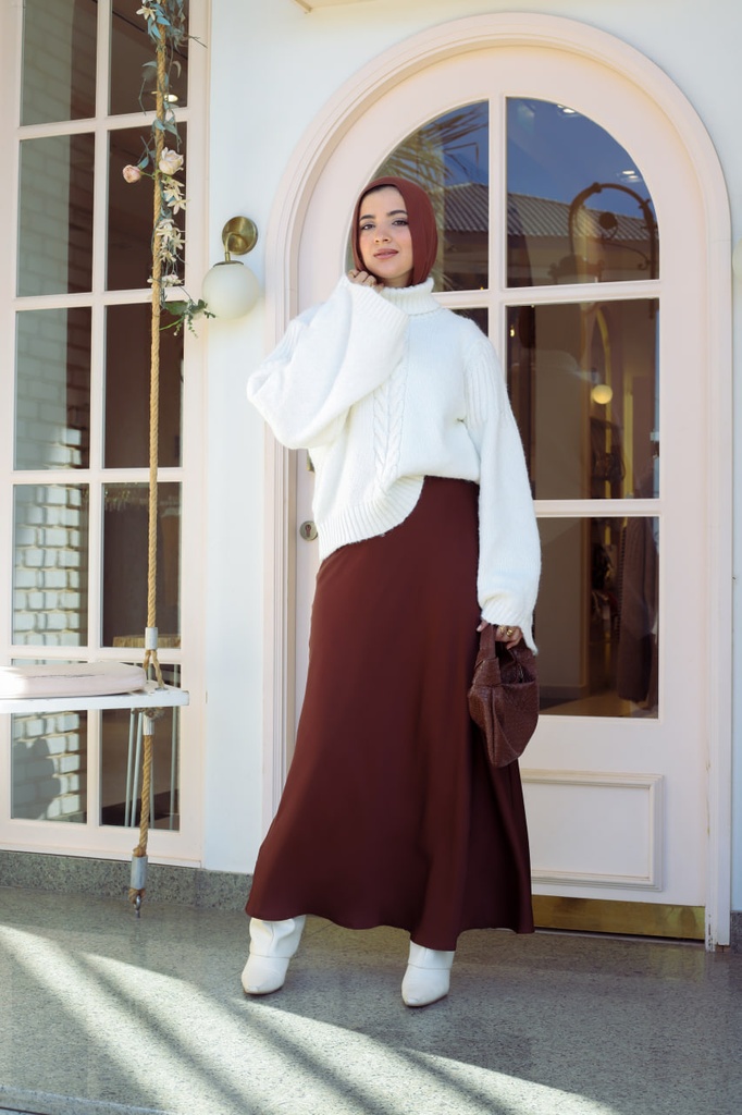 Chocolate Viona Skirt