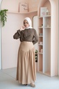 Chocolate lana Blouse