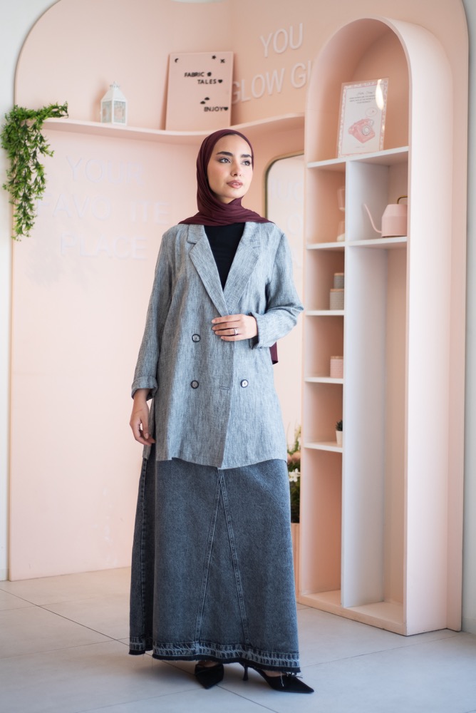 Charcoal Offbeat Blazer