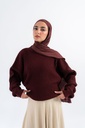 Burgundy Kyoto Pullover