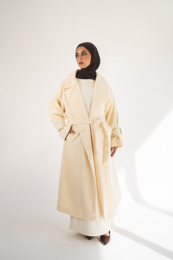 Ivory Rue Trench Coat