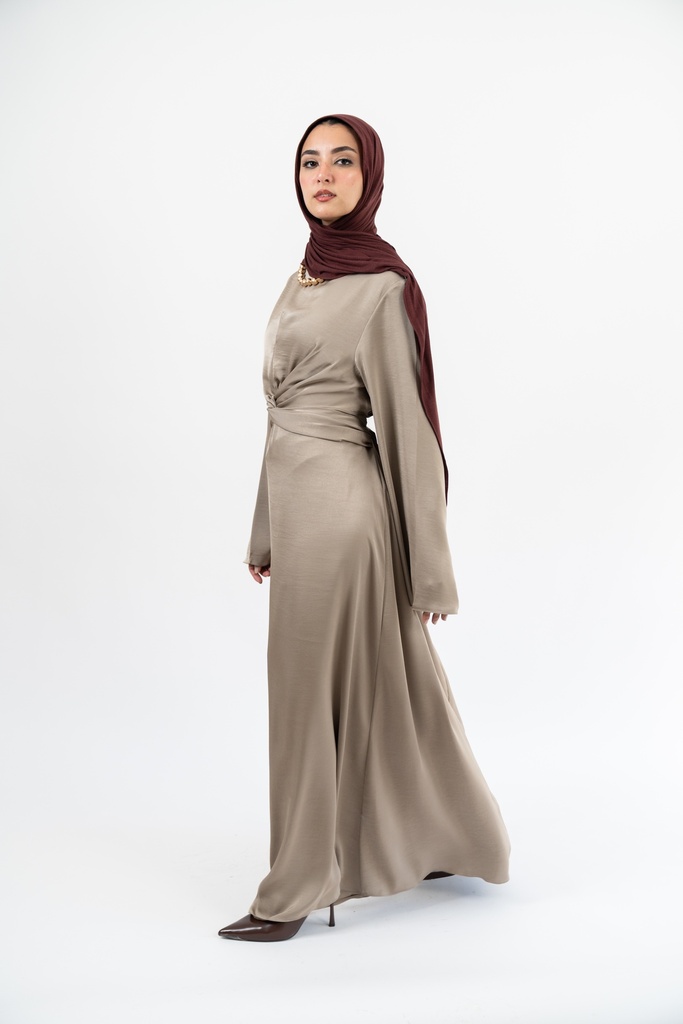 Sand Sicily Dress  