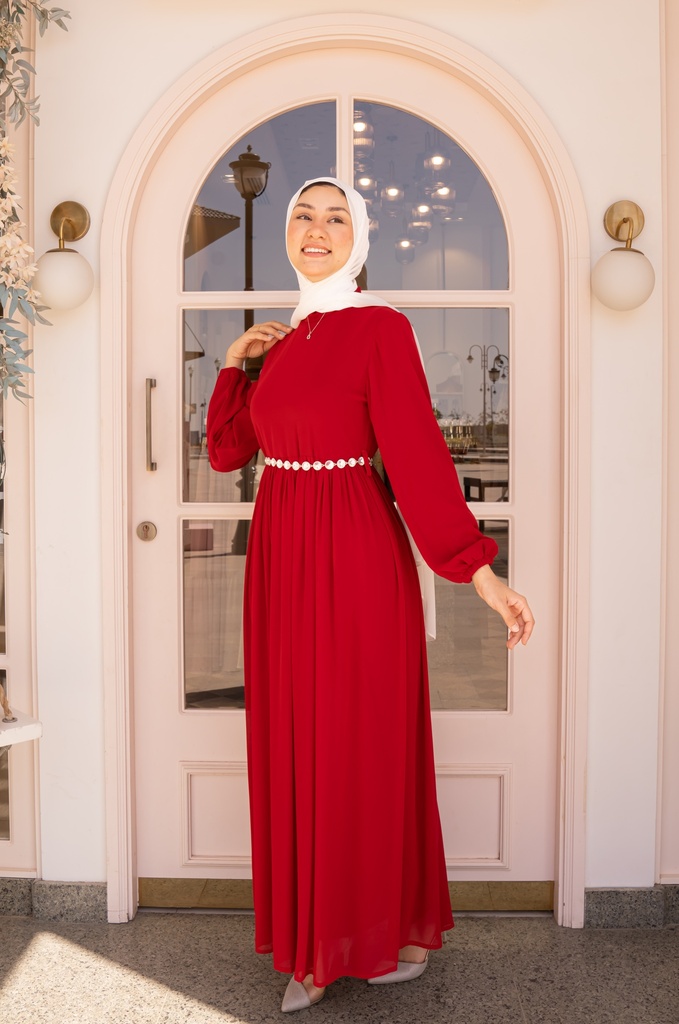 Red Lucia Dress