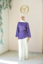 Ivory Aura Chiffon Pants