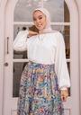 Cream Cathy Blouse