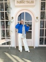 Crème Suede Pants