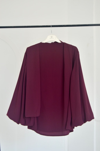 Oxblood Louvre Blouse