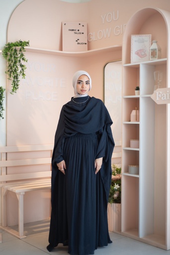 Midnight Swan Cape Blouse